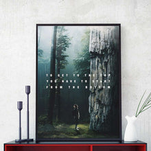 Charger l&#39;image dans la galerie, &#39;&#39;Reach The Summit&#39;&#39; Inspirational Art
