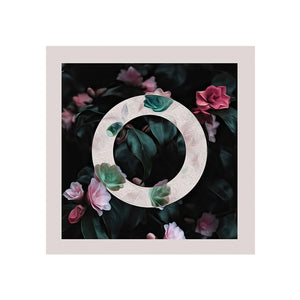 L.O.V.E Floral Canvas Art