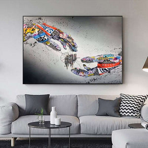 ''Chemical In Between Us'' Graffiti Art