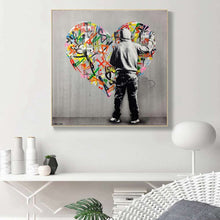 Load image into Gallery viewer, Behind The Love Graffiti Art

