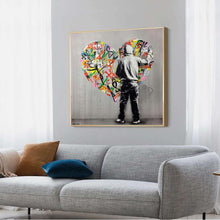 Load image into Gallery viewer, Behind The Love Graffiti Art
