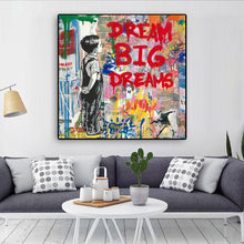 Charger l&#39;image dans la galerie, Dream Big Dream by Mr. Brainwash

