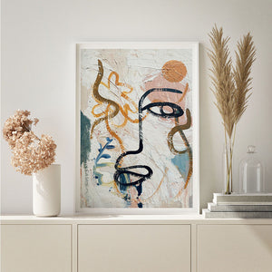Retro Abstract Painting by Henri Matisse
