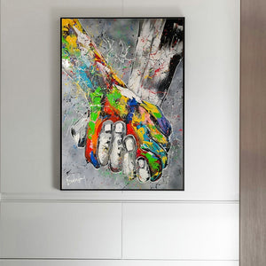 Colorful United Lover Hands