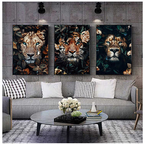Flower Animal Abstract Art