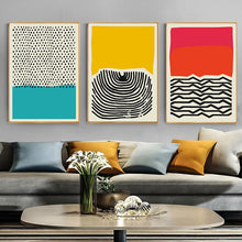 Load image into Gallery viewer, Modern Mid Century Geometric Wall Art
