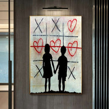 Load image into Gallery viewer, Bansky Love Graffiti Art
