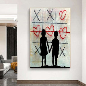 Bansky Love Graffiti Art