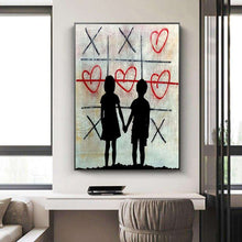 Load image into Gallery viewer, Bansky Love Graffiti Art
