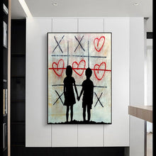 Load image into Gallery viewer, Bansky Love Graffiti Art
