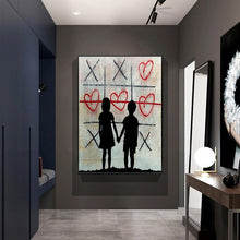 Load image into Gallery viewer, Bansky Love Graffiti Art
