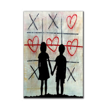 Load image into Gallery viewer, Bansky Love Graffiti Art
