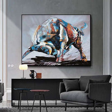 Charger l&#39;image dans la galerie, Abstract Spanish Bullfight
