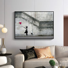 Load image into Gallery viewer, There&#39;s Always Hope - Banksy Graffiti Art
