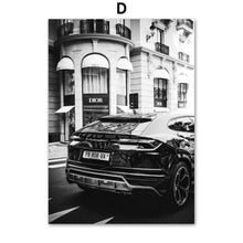 Load image into Gallery viewer, Black and White Fashion Boutique and Luxury Cars
