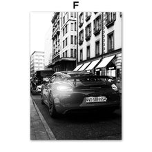 Load image into Gallery viewer, Black and White Fashion Boutique and Luxury Cars
