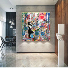 Load image into Gallery viewer, Banksy Girl With The Balloon
