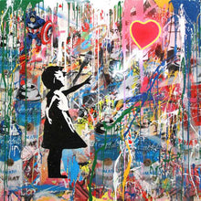 Load image into Gallery viewer, Banksy Girl With The Balloon
