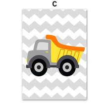 Load image into Gallery viewer, Construction Theme Nursery Wall Decor
