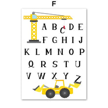 Load image into Gallery viewer, Construction Theme Nursery Wall Decor

