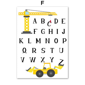 Construction Theme Nursery Wall Decor