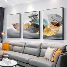 Charger l&#39;image dans la galerie, Abstract Leaves Wall Art
