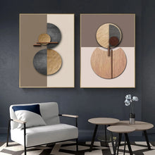 Load image into Gallery viewer, Abstract Geometric Wall Art
