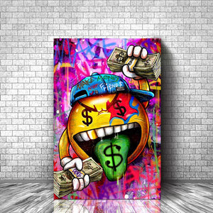 Money Pacman Graffiti Art #2