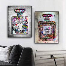 Load image into Gallery viewer, N5 Chanel Perfume Graffiti Art
