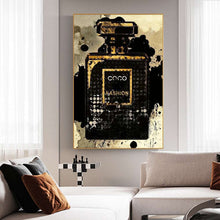 Load image into Gallery viewer, Black and Gold Coco Perfume
