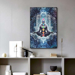 Abstract Seven Chakras Spiritual Art