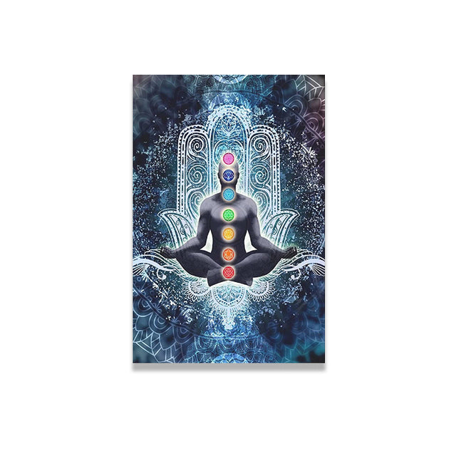 Abstract Seven Chakras Spiritual Art