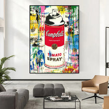 Load image into Gallery viewer, Campbell Graffiti Tomato Spray
