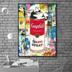 Campbell Graffiti Tomato Spray