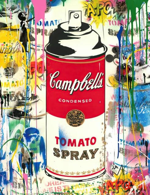 Campbell Graffiti Tomato Spray