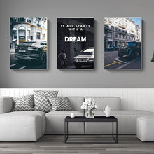 Load image into Gallery viewer, Luxury Fashion Parisian Dior Lambo - Black and white edition
