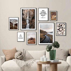 Brown Tone Landscape Scenery