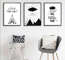 Load image into Gallery viewer, Black and White Adventurous Little One Set
