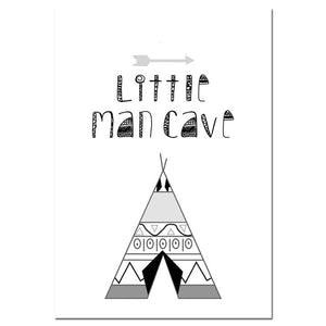 Black and White Adventurous Little One Set