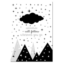 Load image into Gallery viewer, Black and White Adventurous Little One Set
