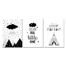 Load image into Gallery viewer, Black and White Adventurous Little One Set

