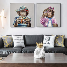 Load image into Gallery viewer, Funny Monkey Photographers Art
