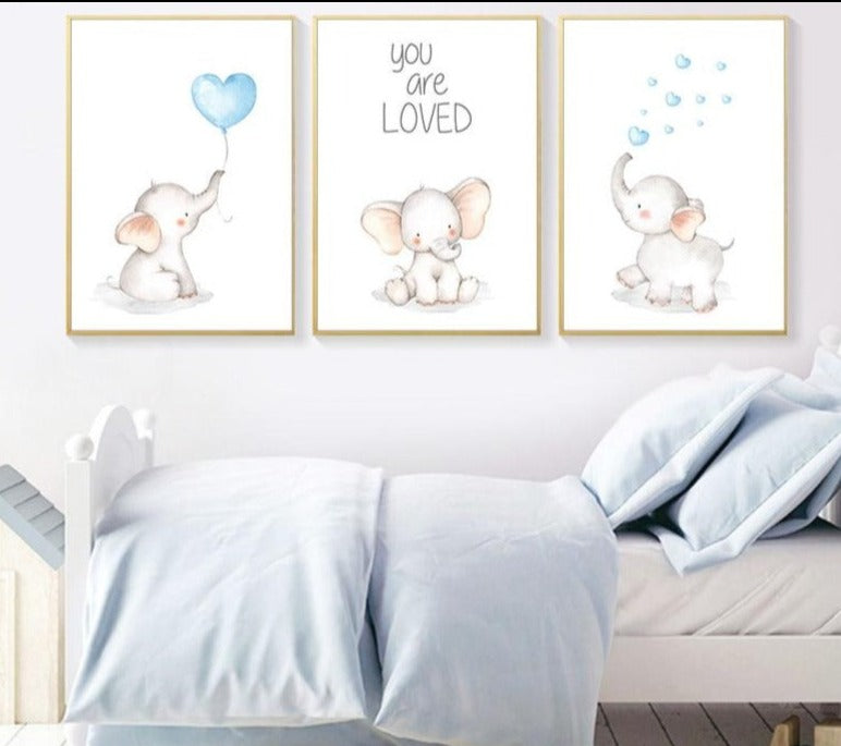 You Are So Loved Nursery Art