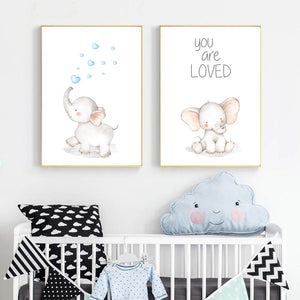 You Are So Loved Nursery Art